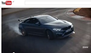 BMW M4 GTSのサーキット走行映像
