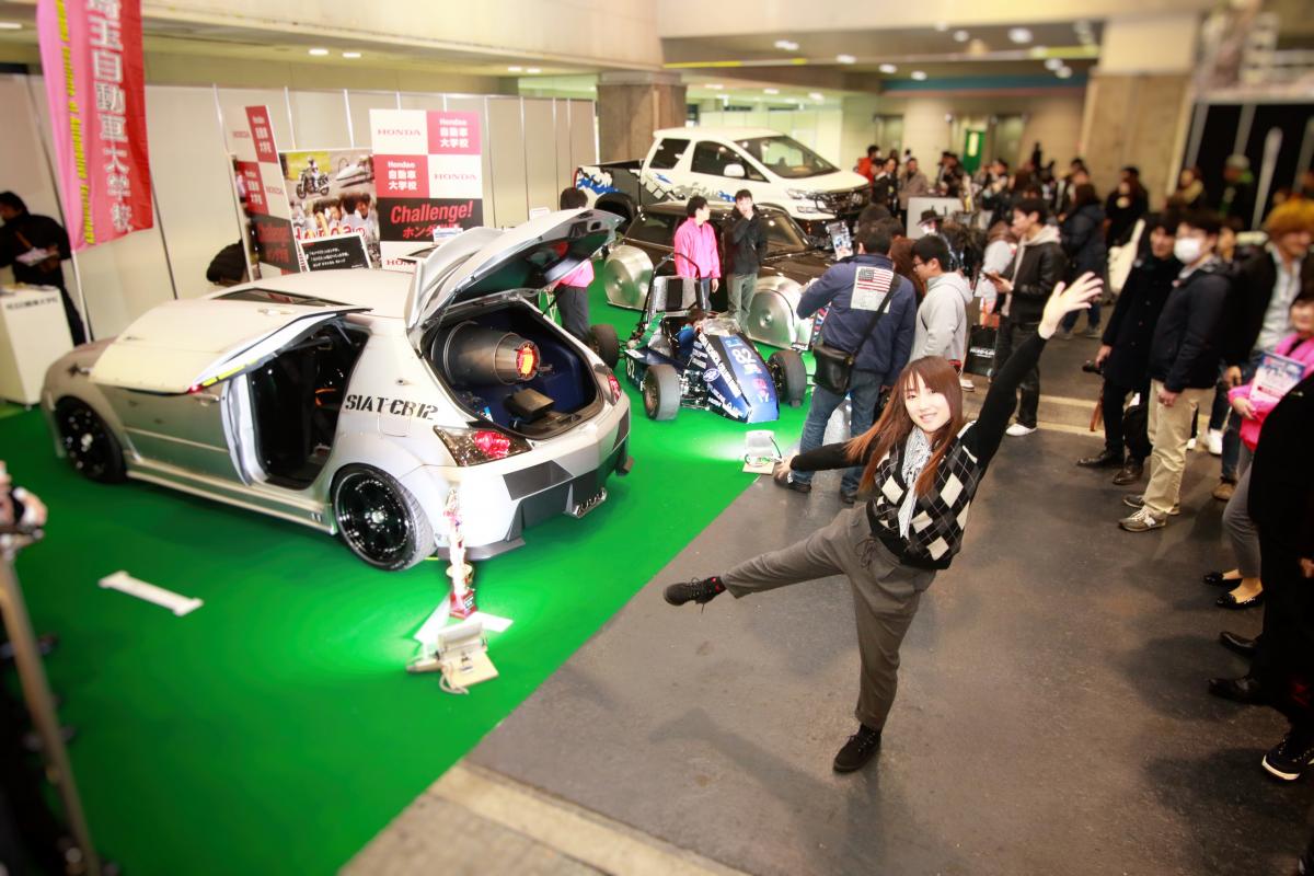 就職率100 今自動車関連の大学校や専門学校が熱い 大阪オートメッセ18 Web Cartop の写真 45ページ目 自動車 情報サイト 新車 中古車 Carview