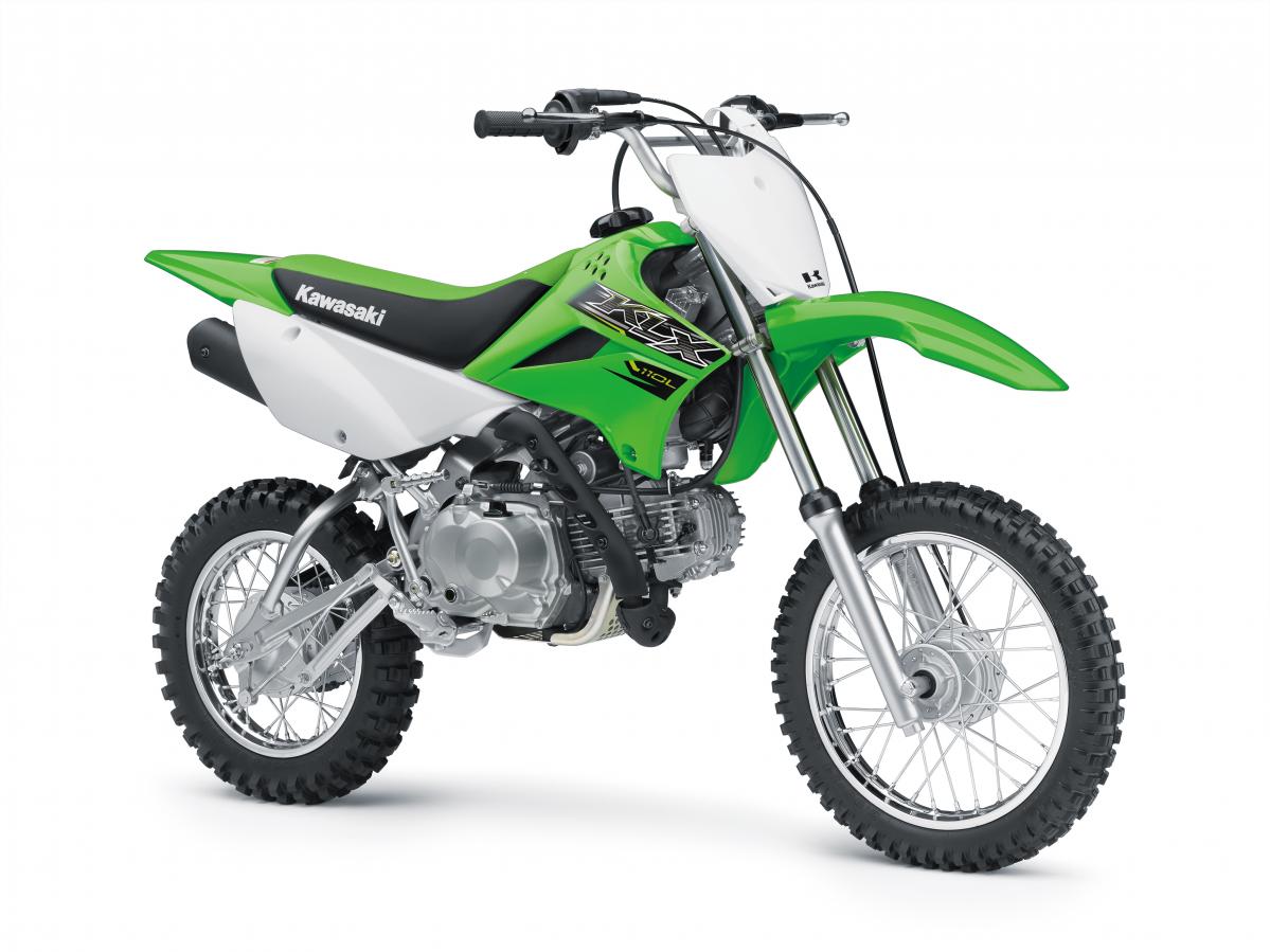 カワサキ、子供から大人まで楽しめるオフロードバイク「KLX110L」を発売