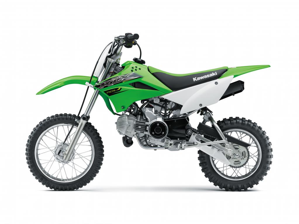 カワサキ、子供から大人まで楽しめるオフロードバイク「KLX110L」を発売