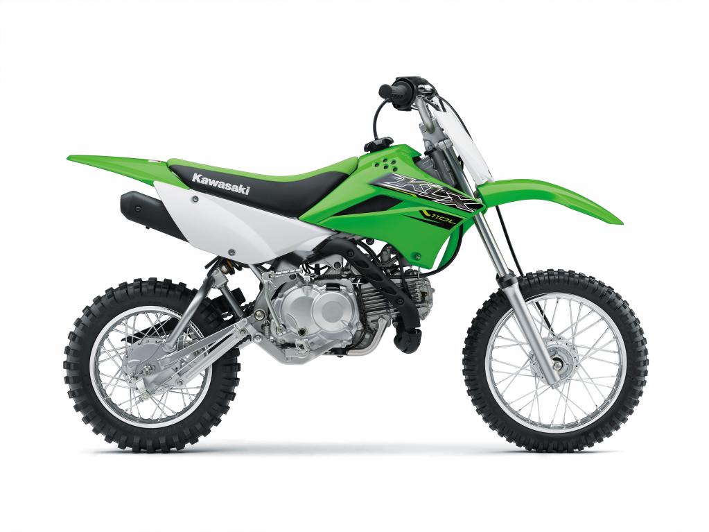 カワサキ、子供から大人まで楽しめるオフロードバイク「KLX110L」を発売