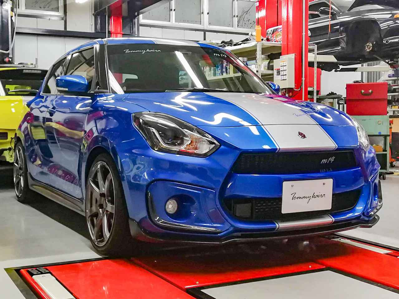 トミーカイラが監修 スイフトスポーツベースのコンプリートカー M14 ステージiii 発売 Webモーターマガジン の写真 自動車情報サイト 新車 中古車 Carview