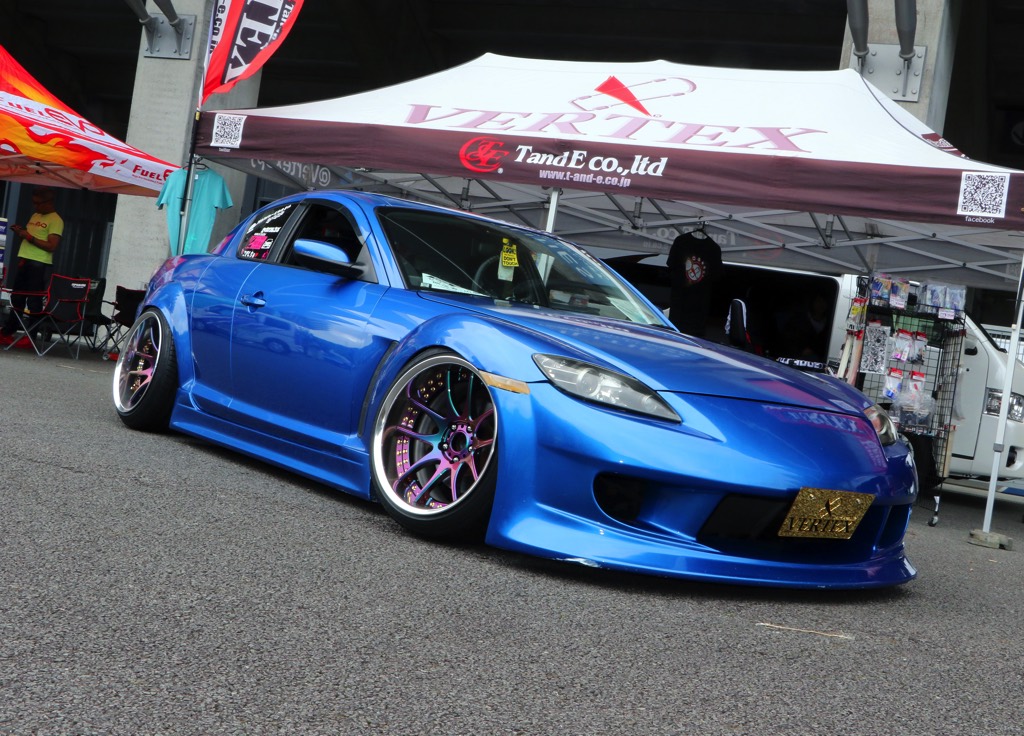 この極低rx 8のオーナーが女性だと 理想のスタンス仕様を目指して邁進中 Web Option 自動車情報サイト 新車 中古車 Carview