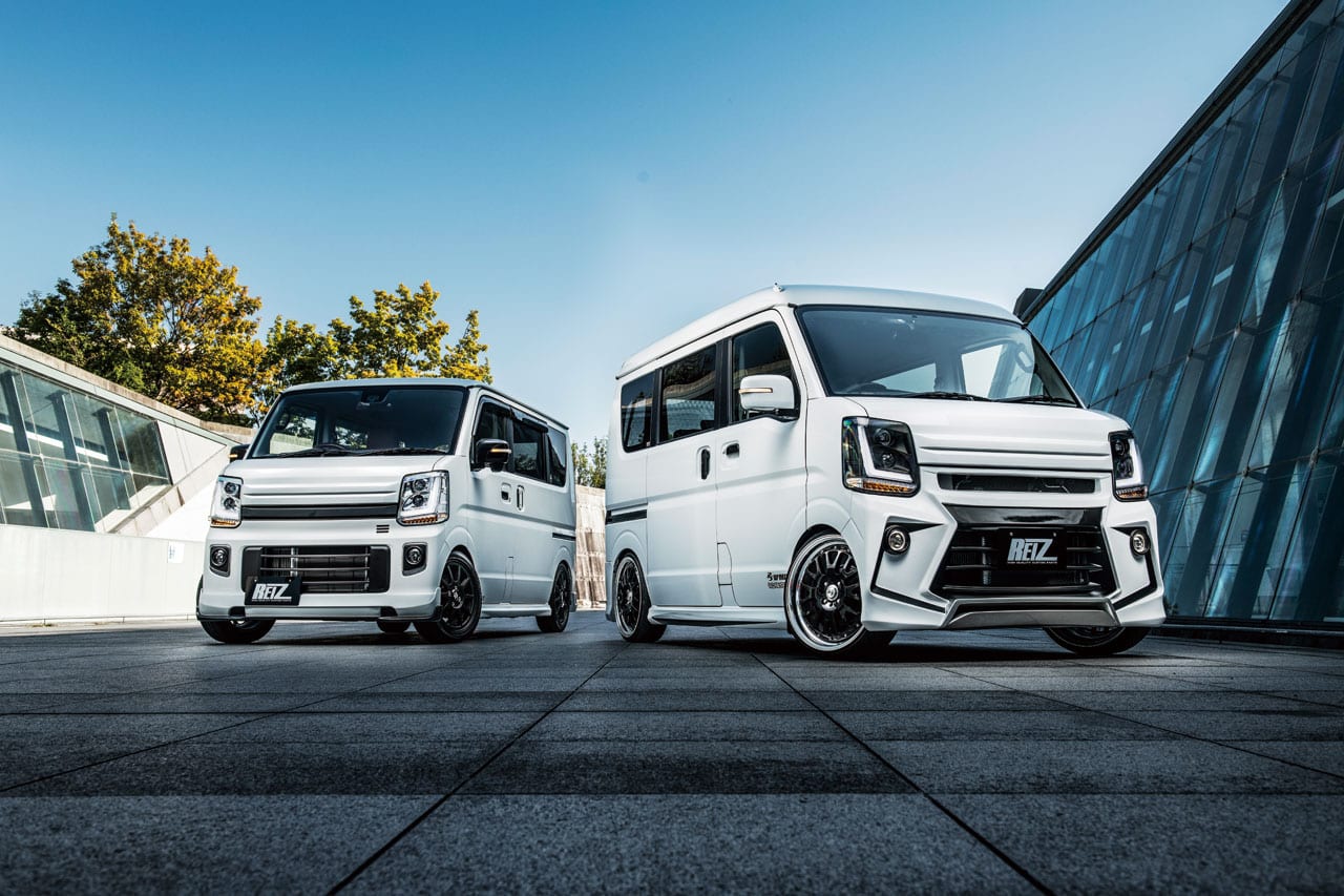 L型ポジションにシーケンシャルウインカー付き ウソみたいだろ 軽自動車なんだぜ それ Reiz エブリイ エアロ カスタム スタイルワゴン ドレスアップナビ 自動車情報サイト 新車 中古車 Carview