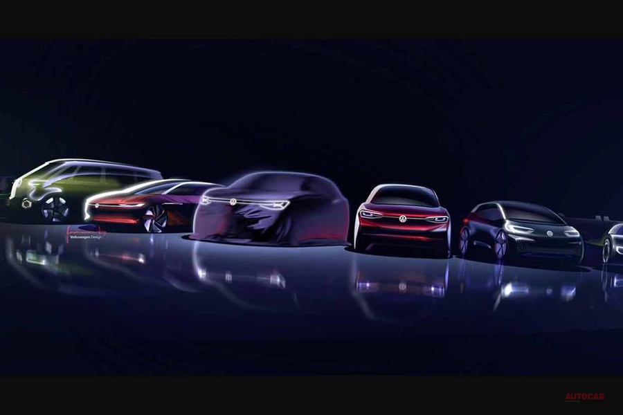 フォルクスワーゲン新型suv 7人乗り 3列シート大型evのi D ルームズ 上海ショー Autocar Japan 自動車情報サイト 新車 中古車 Carview