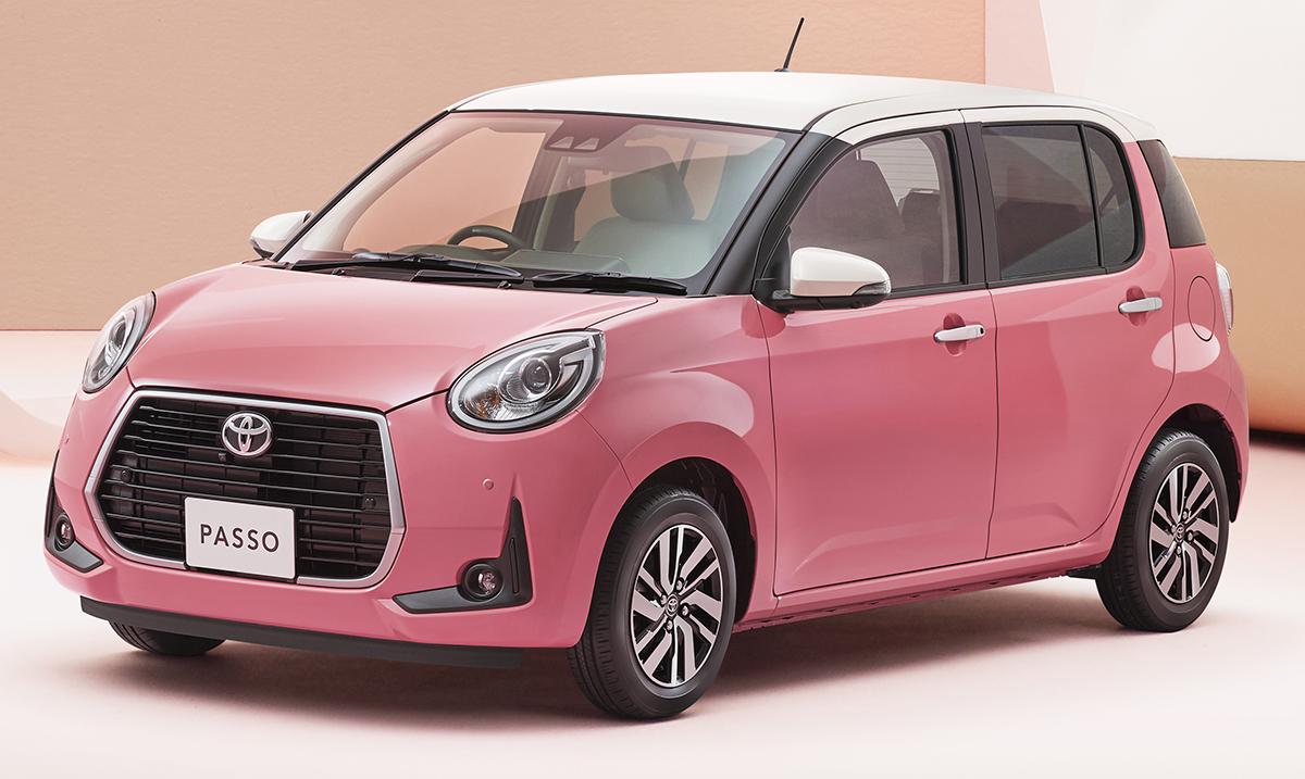トヨタ パッソに可愛らしさをアップさせたピンクの特別仕様車 モーダ チャーム を設定 Web Cartop 自動車情報サイト 新車 中古車 Carview