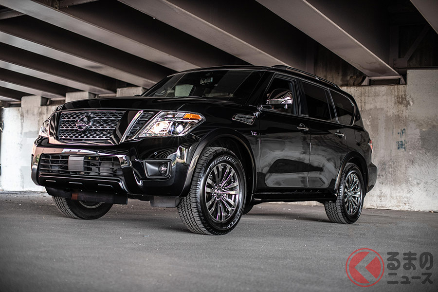 戦艦並の巨大suv 全長5m超えの アルマダ 日産の黒船モデル くるまのニュース 自動車情報サイト 新車 中古車 Carview