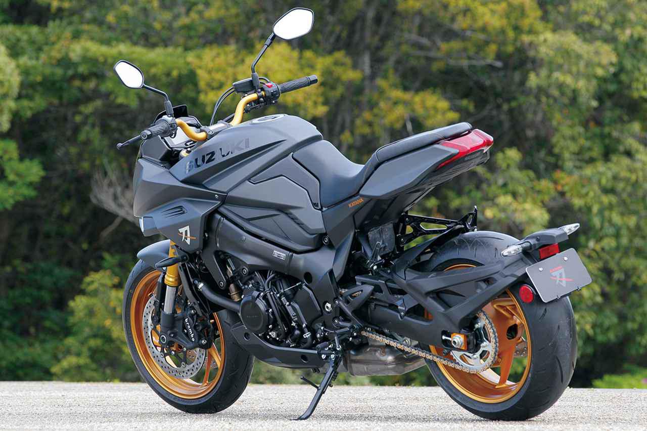 あなたはどっち派 スズキ Katana の特別色 ブラック レッド を特撮 市販車カラーとのちがいを詳細解説 Webオートバイ の写真 16ページ目 自動車情報サイト 新車 中古車 Carview