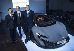 全世界500台限定の「McLaren675LT」の実車を日本初公開