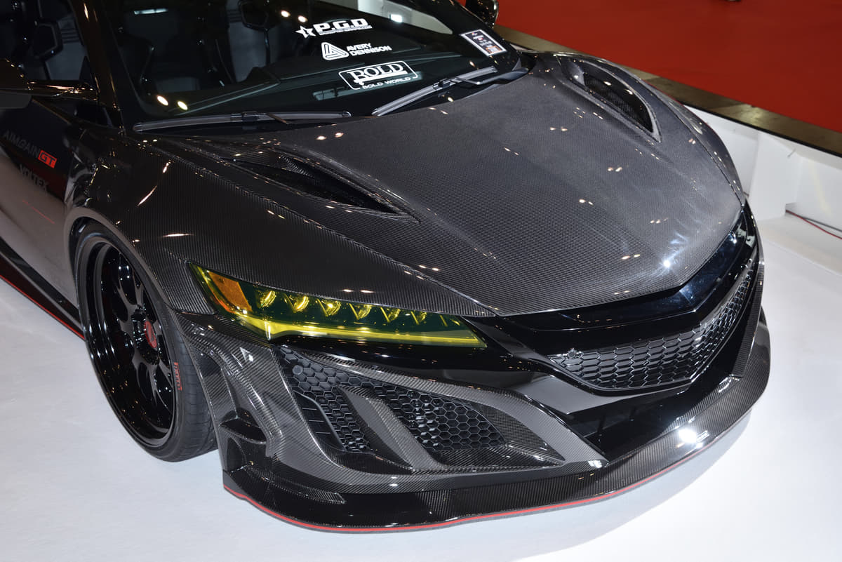 500万円でgtマシン級の迫力 Honda Nsxで実現する美しきワイドボディ Auto Messe Web の写真 自動車情報サイト 新車 中古車 Carview