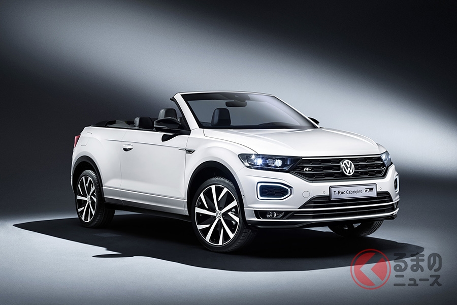スイッチ引けば9秒で屋根オープン フォルクスワーゲンのsuv T Roc にカブリオレ登場 くるまのニュース 自動車情報サイト 新車 中古車 Carview