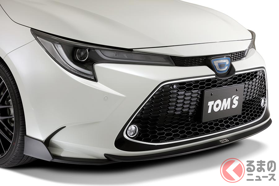 トヨタ カローラ をスポーティにカスタム トムスのスタイリングパーツ登場 くるまのニュース 自動車情報サイト 新車 中古車 Carview