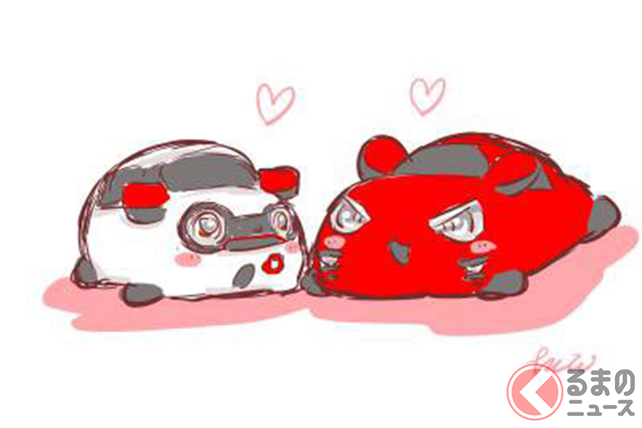 まるでペット ちょっとヤンチャなクルマ達が元気いっぱい暴れだすクルマイラストが可愛い くるまのニュース の写真 5ページ目 自動車情報サイト 新車 中古車 Carview