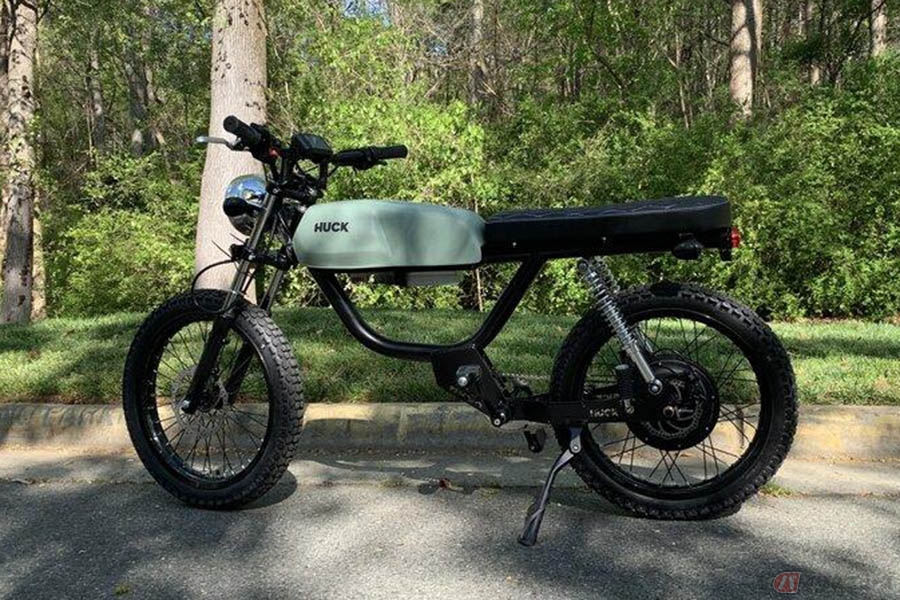 Huck Cycles「Rebel」 ビンテージバイクのような雰囲気の電動モペット登場（バイクのニュース ） 自動車情報・ニュース