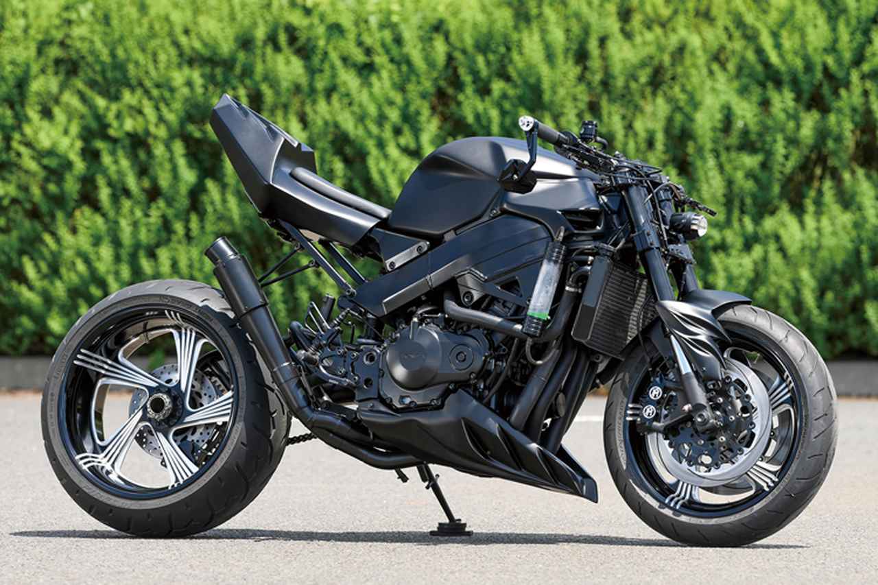 G Zac Com Cbr954rr ホンダcbr954rr フルブラックで統一感を醸すストリートファイター Heritage Legends Webオートバイ 自動車情報サイト 新車 中古車 Carview