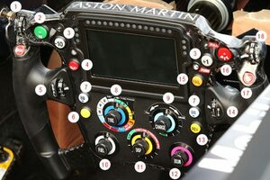 F1技術解説：複雑さを増す最新ステアリングスイッチの役割を解説