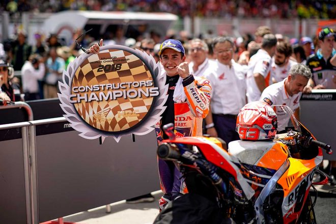 MotoGP第18戦：マルケス、ホンダのコンストラクターズタイトル獲得に貢献。スタートは「完ぺきではなかった」
