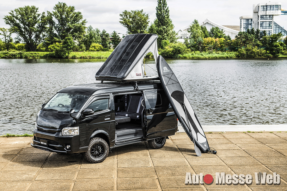 この1台で遊びが100倍楽しくなる アゲ系ハイエース ニーズボックスwgt の正体 Auto Messe Web 自動車情報サイト 新車 中古車 Carview