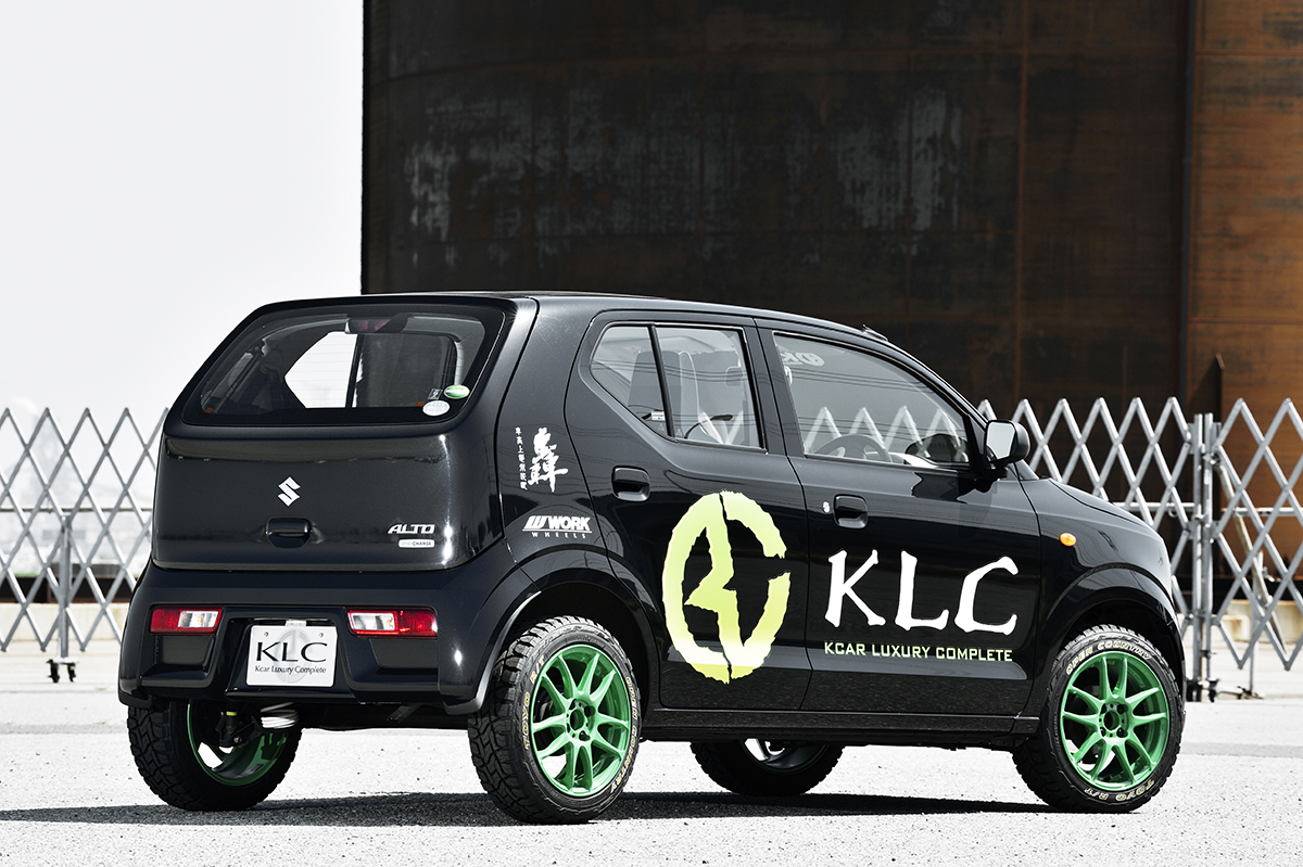 アルト デモカーバトル第一弾 老舗 Klc が提案するシャコタン アゲ系の異色コンビ Auto Messe Web 自動車情報サイト 新車 中古車 Carview