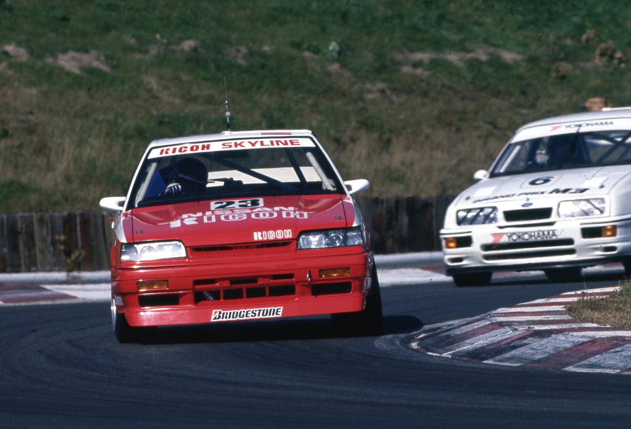 グループaの名車14 スカイラインgts R Hr31 が日産の意地とプライドをかけてインターtecに登場 Webモーターマガジン 自動車情報サイト 新車 中古車 Carview