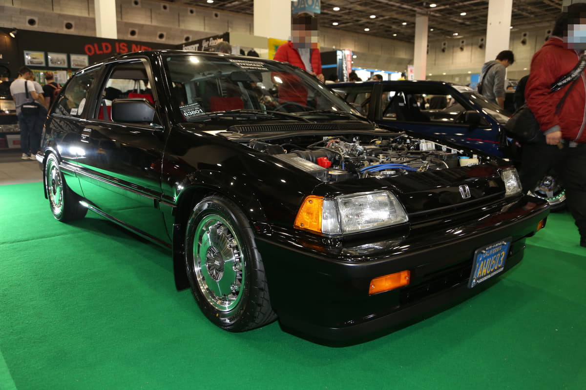 これぞ大阪魂 旧世代 ホンダ シビック はまだまだ健在 オートメッセで見た関西流チューニングのいま Auto Messe Web 自動車情報サイト 新車 中古車 Carview