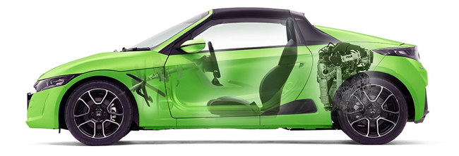 深化したデザイン カスタムパーツ 燃費改善 マイナーチェンジしたホンダ S660 はお買い得 Dime 自動車情報サイト 新車 中古車 Carview