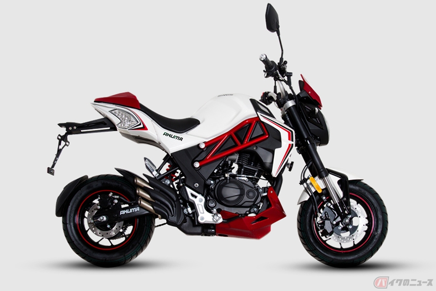 ライバルはホンダ グロム イングランドsinnisの原付二種モデル Akuma 登場 バイクのニュース 自動車情報サイト 新車 中古車 Carview