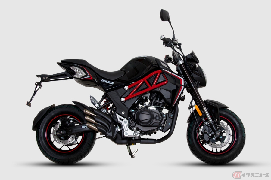 ライバルはホンダ グロム イングランドsinnisの原付二種モデル Akuma 登場 バイクのニュース 自動車情報サイト 新車 中古車 Carview