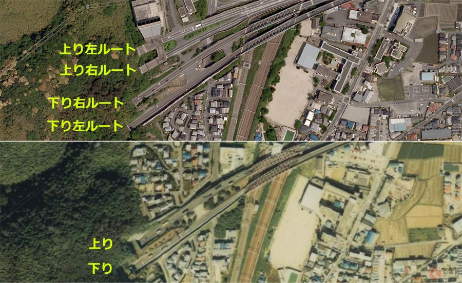 高速道路の右ルート／左ルート、なぜ分かれる　歴史的経緯からわかる「違い」とは