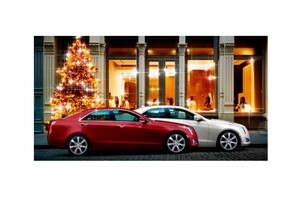 GM、大容量ナビを搭載したキャデラックATSクリスマススペシャルを限定発売
