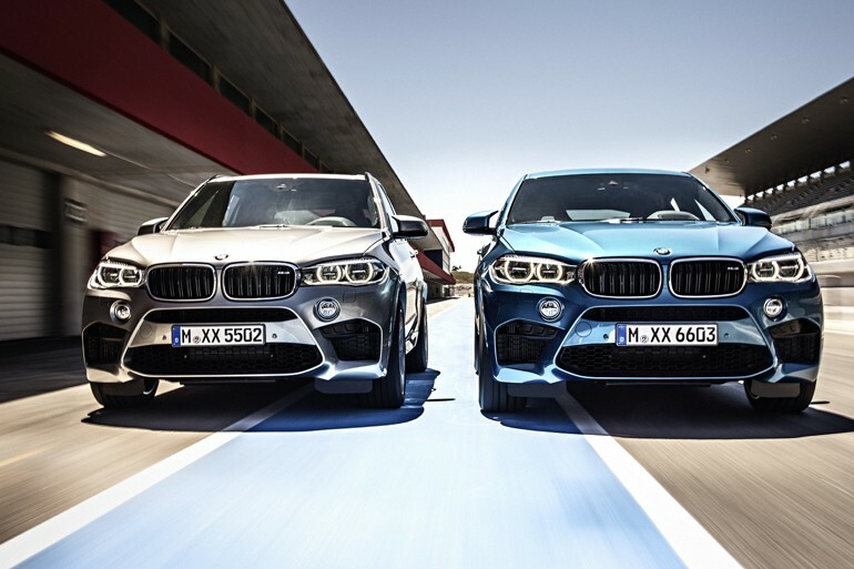 BMW、X5 MとX6 Mを世界初公開