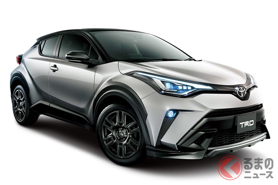 トヨタ新型 C Hr をカスタムするふたつのモンスター登場 Trdのエアロパーツ発売 くるまのニュース 自動車情報サイト 新車 中古車 Carview