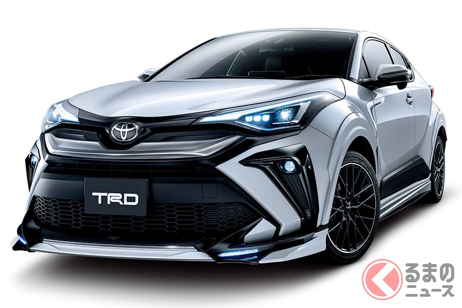 トヨタ新型 C Hr をカスタムするふたつのモンスター登場 Trdのエアロパーツ発売 くるまのニュース 自動車情報サイト 新車 中古車 Carview