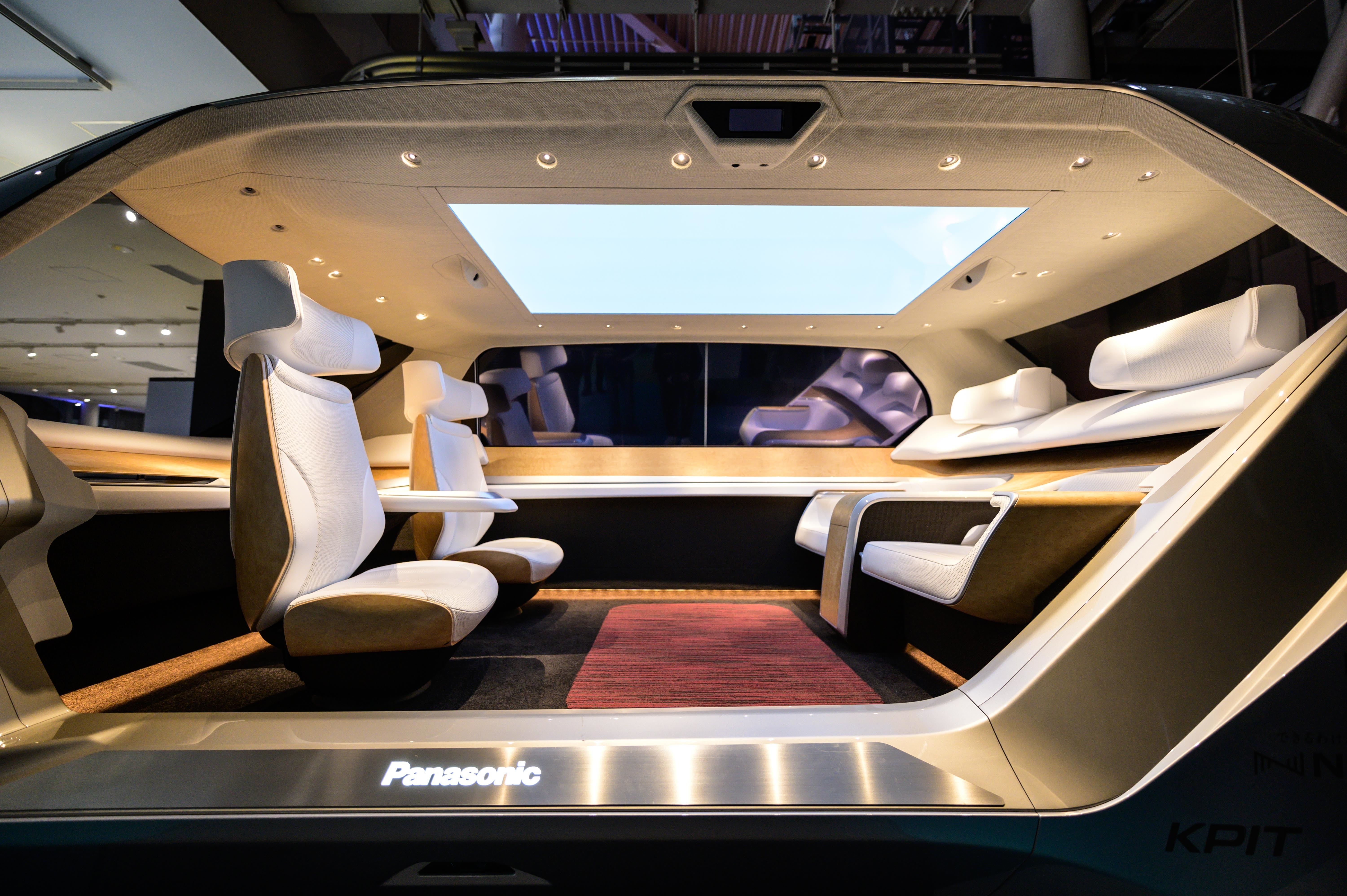 未来のクルマのインテリアはパナソニックが変える Space L に注目 Gq Japan 自動車情報サイト 新車 中古車 Carview