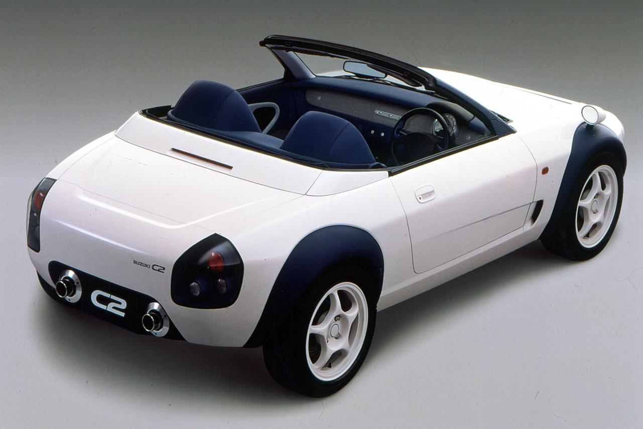懐かしの東京モーターショー 16 1997年 スズキのオープン2シータースポーツ C2 が注目を浴びる Webモーターマガジン 自動車情報サイト 新車 中古車 Carview