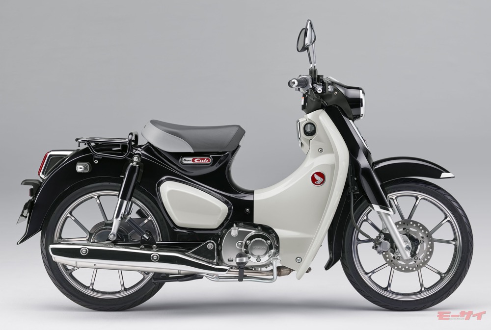モンキーにスーパーカブ ホンダ125cc 年モデルは黒白ツートーン押し モーサイ 自動車情報サイト 新車 中古車 Carview
