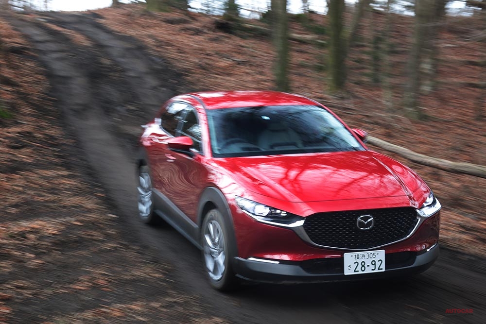 マツダcx 30 オフロード試乗 新機能 Ota とは 4wd車でsuvの真骨頂を評価 Cx 5 8と比較 Autocar Japan 自動車情報サイト 新車 中古車 Carview