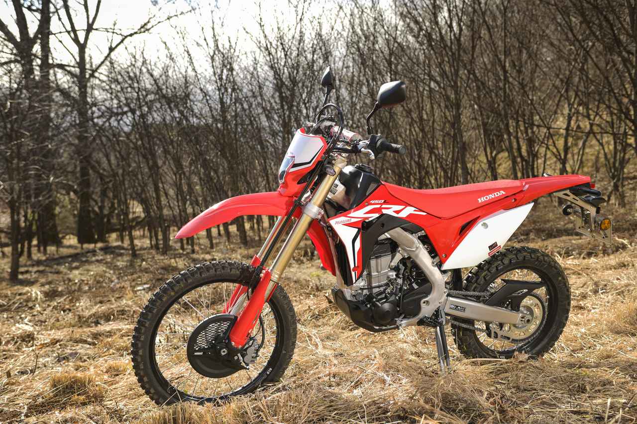 入荷台数 わずか5台 激レアなcrf450l 逆輸入車に触ってきました Webオートバイ 自動車情報サイト 新車 中古車 Carview