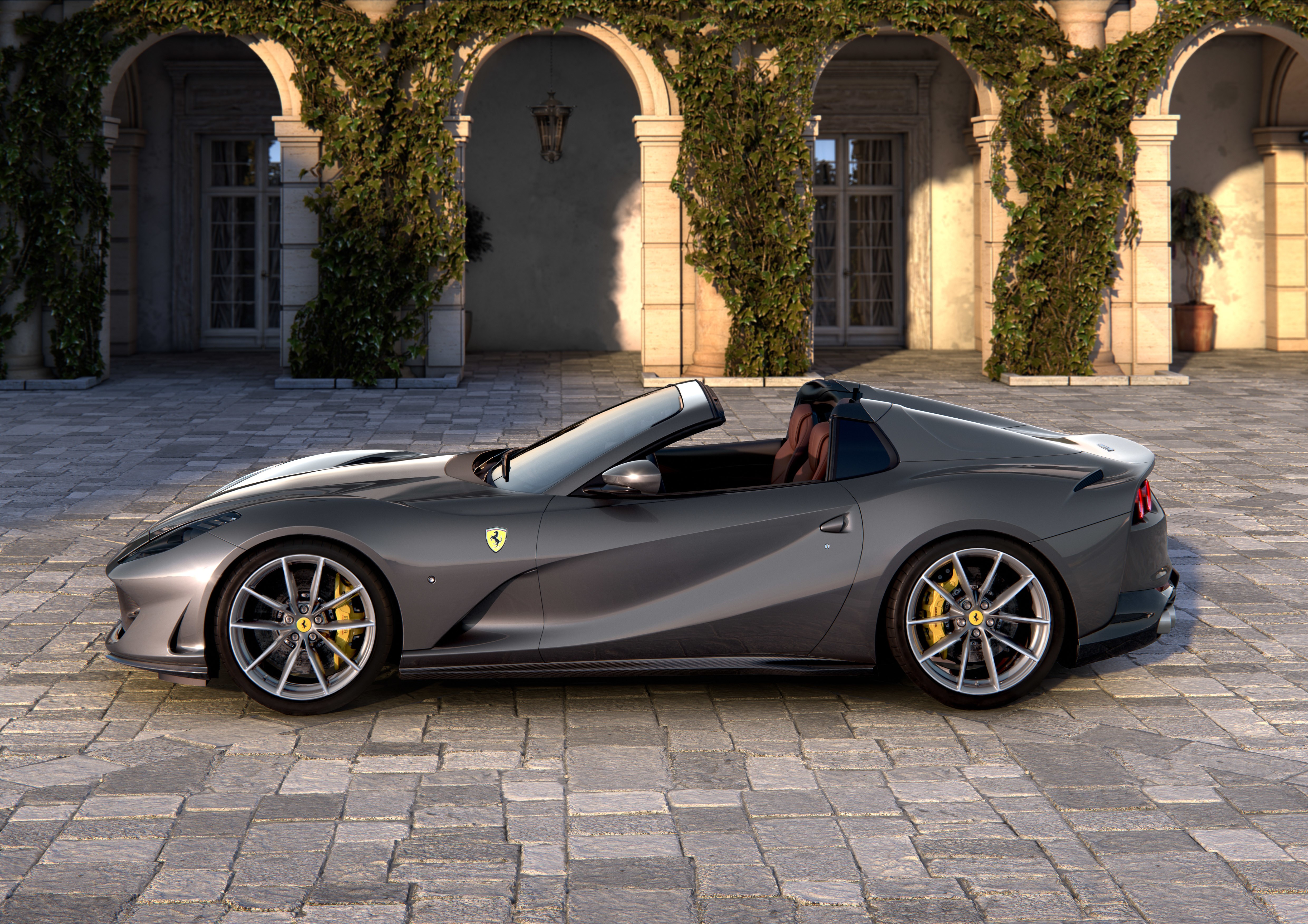 フェラーリ最強のv12オープン カー 812 Gts 登場 Gq Japan 自動車情報サイト 新車 中古車 Carview