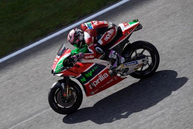 MotoGP：アレイシ・エスパルガロ、ドイツGP決勝を欠場。激しいハイサイドで胸部に外傷