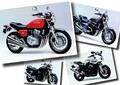 空冷4気筒全盛期！ホンダX4、CB400FOUR、ゼファー1100！【日本バイク100年史 Vol.066】（1997年）＜Webアルバム＞