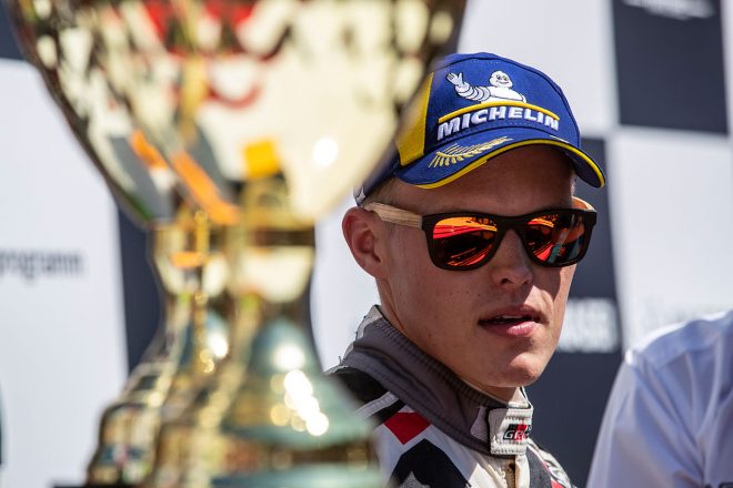 2連勝のタナク「今まででもっとも大変な思いをして手にした勝利」／WRC第9戦ドイチェランド デイ4後コメント