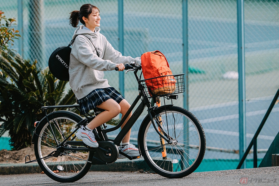 車に乗って自転車に乗って