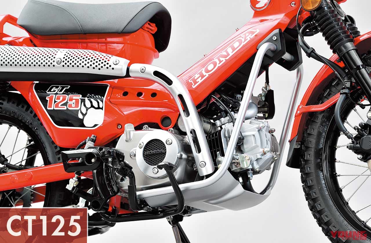 ホンダ新型ct125はシャーシ 足まわり一新 Ct110 ハンターカブ 新旧比較 Webヤングマシン 自動車情報サイト 新車 中古車 Carview