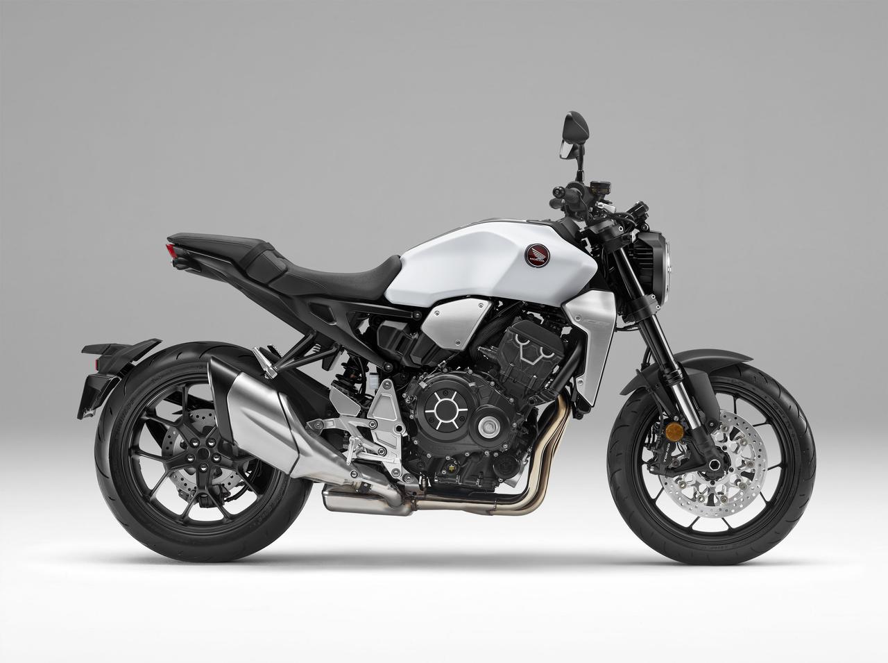 ホンダ Cb1000r に 新色 の マットパールグレアホワイト が明日2月14日に発売 従来色もスイングアームやヘッドライトリムなどがブラックアウトされた年カラーで登場します Webオートバイ 自動車情報サイト 新車 中古車 Carview