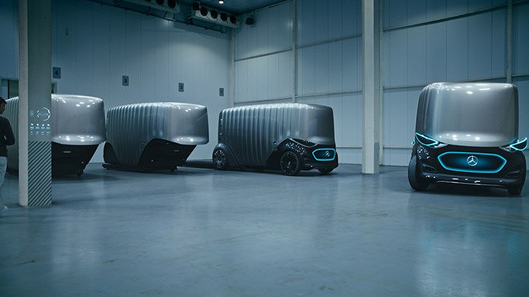 メルセデスがボディ形状を用途に応じて変更できるコンセプトカーを発表