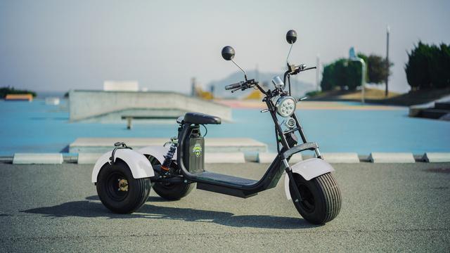 公道も走れる大人のかわいい電動三輪車 Kintone Trike Dime 自動車情報サイト 新車 中古車 Carview