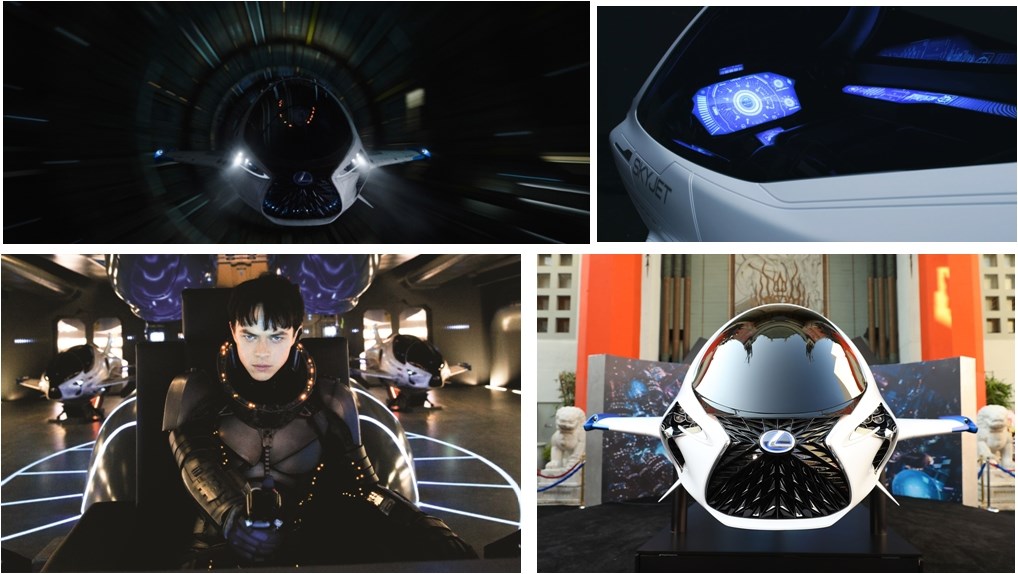レクサスがコラボで宇宙船をデザイン リュック ベッソン監督の最新sf映画に登場 Carview の写真 4ページ目 自動車情報サイト 新車 中古車 Carview