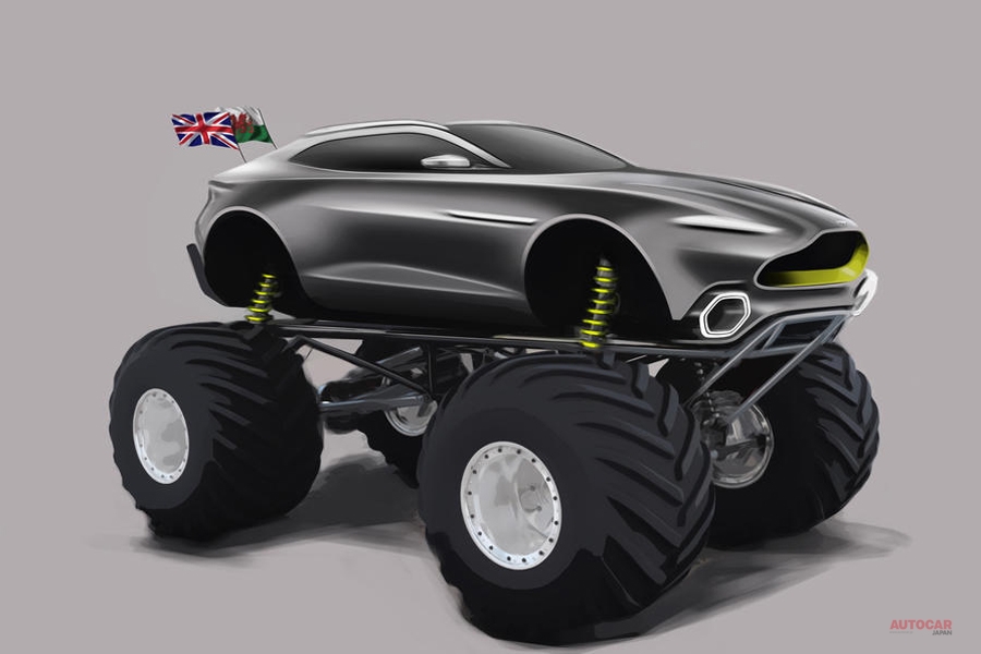 アストン マーティン モンスター ジャム参戦 エイプリルフール 2 Autocar Japan 自動車情報サイト 新車 中古車 Carview