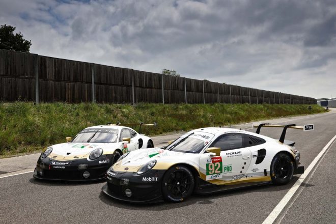 ル マン24時間 スペシャルカラー続々 ポルシェはwecチャンピオン獲得を祝うゴールドに Autosport Web 自動車情報サイト 新車 中古車 Carview